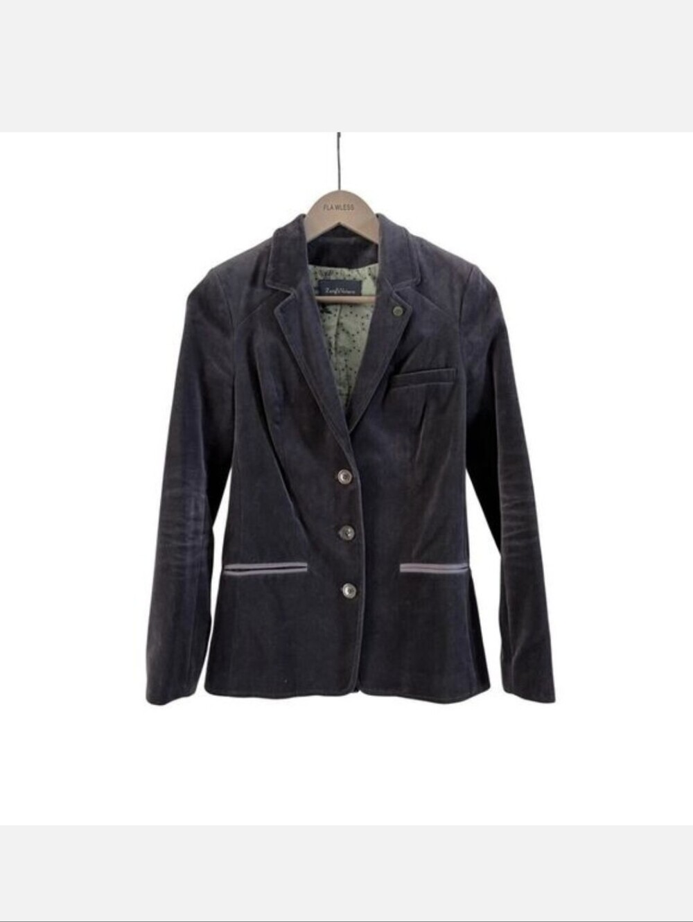 Zadig & Voltaire Velvet Art Is Truth Blazer Size Small